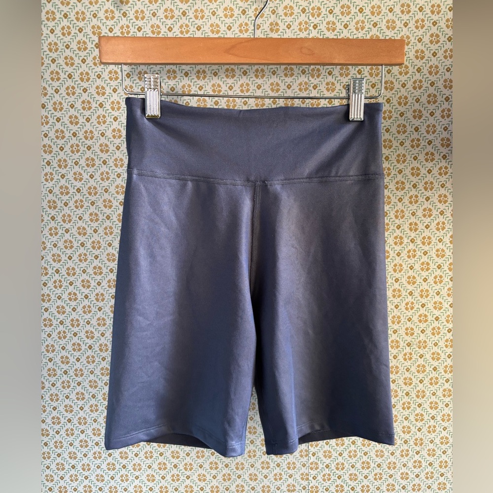 Abercrombie & Fitch Purple/Blue Bike Shorts